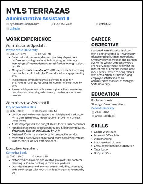 Notice of Vacancy – (1) Administrative Assistant II (COS) under .